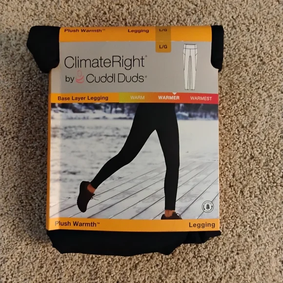 Climate Right Leggings By Cuddle Duds - Picture 1 of 6